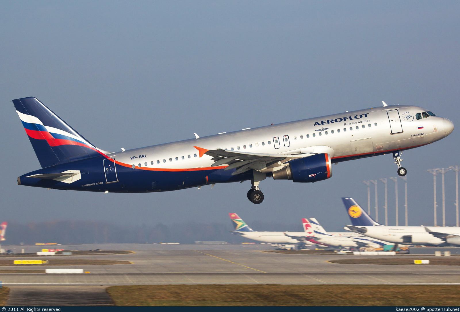 Photo of VP-BWI - Airbus A320-214 operated by Aeroflot