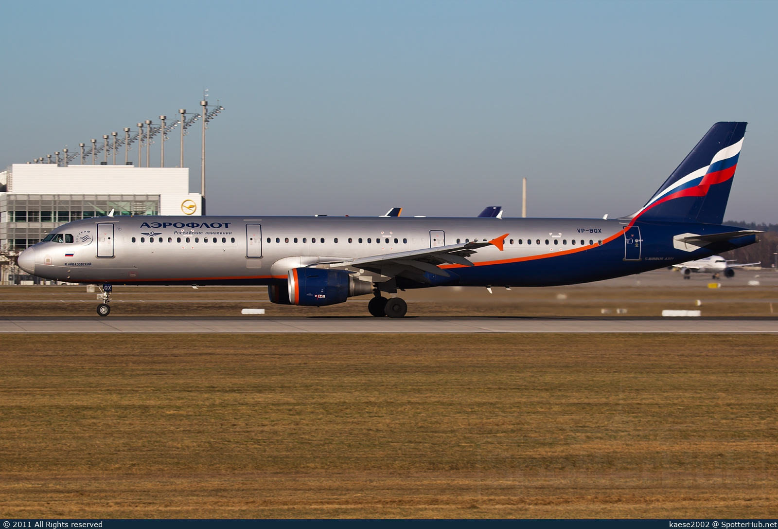 Photo of VP-BQX - Airbus A321-211 operated by Aeroflot