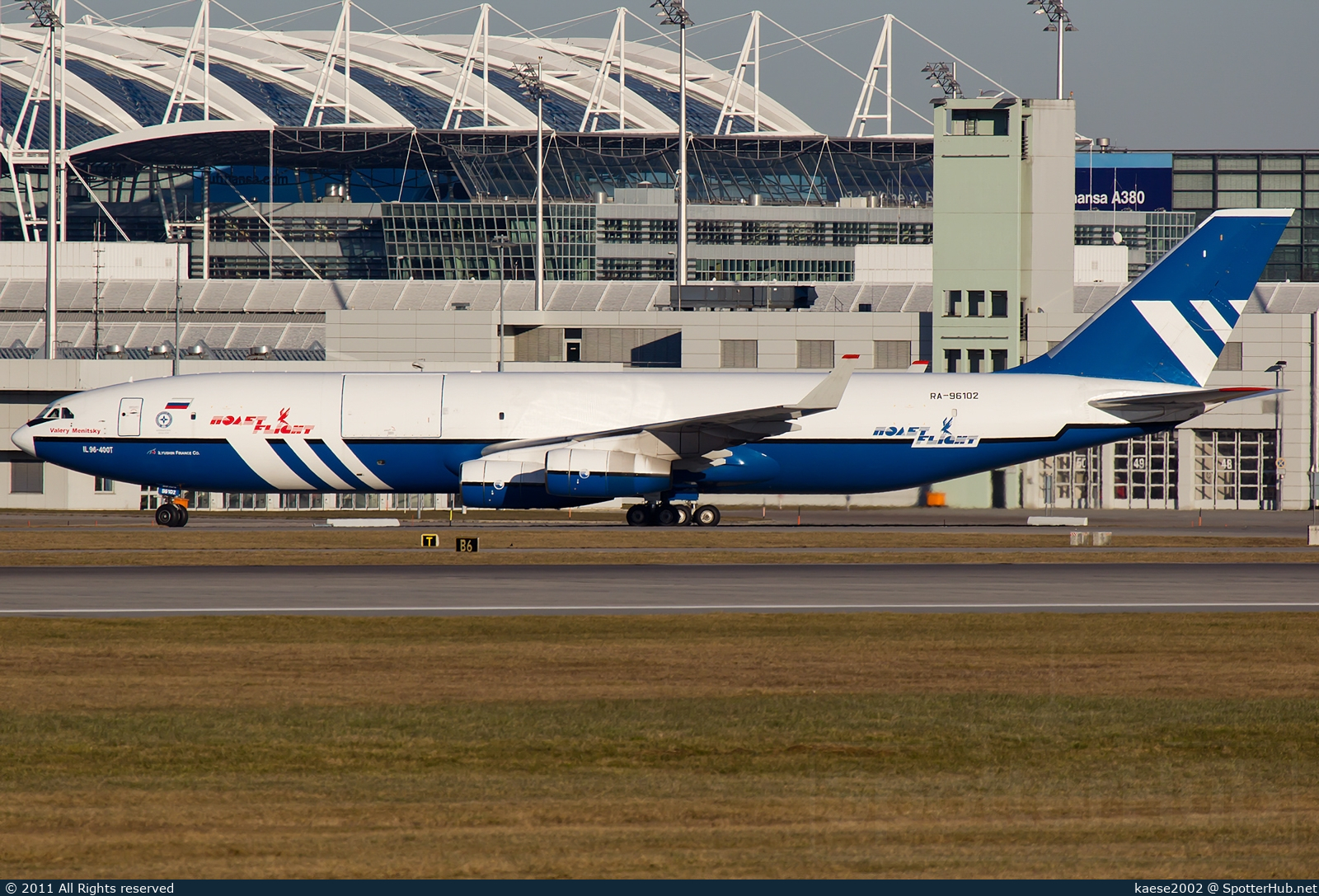 Photo of RA-96102 - Ilyushin Il-96-400T operated by Polet Flight