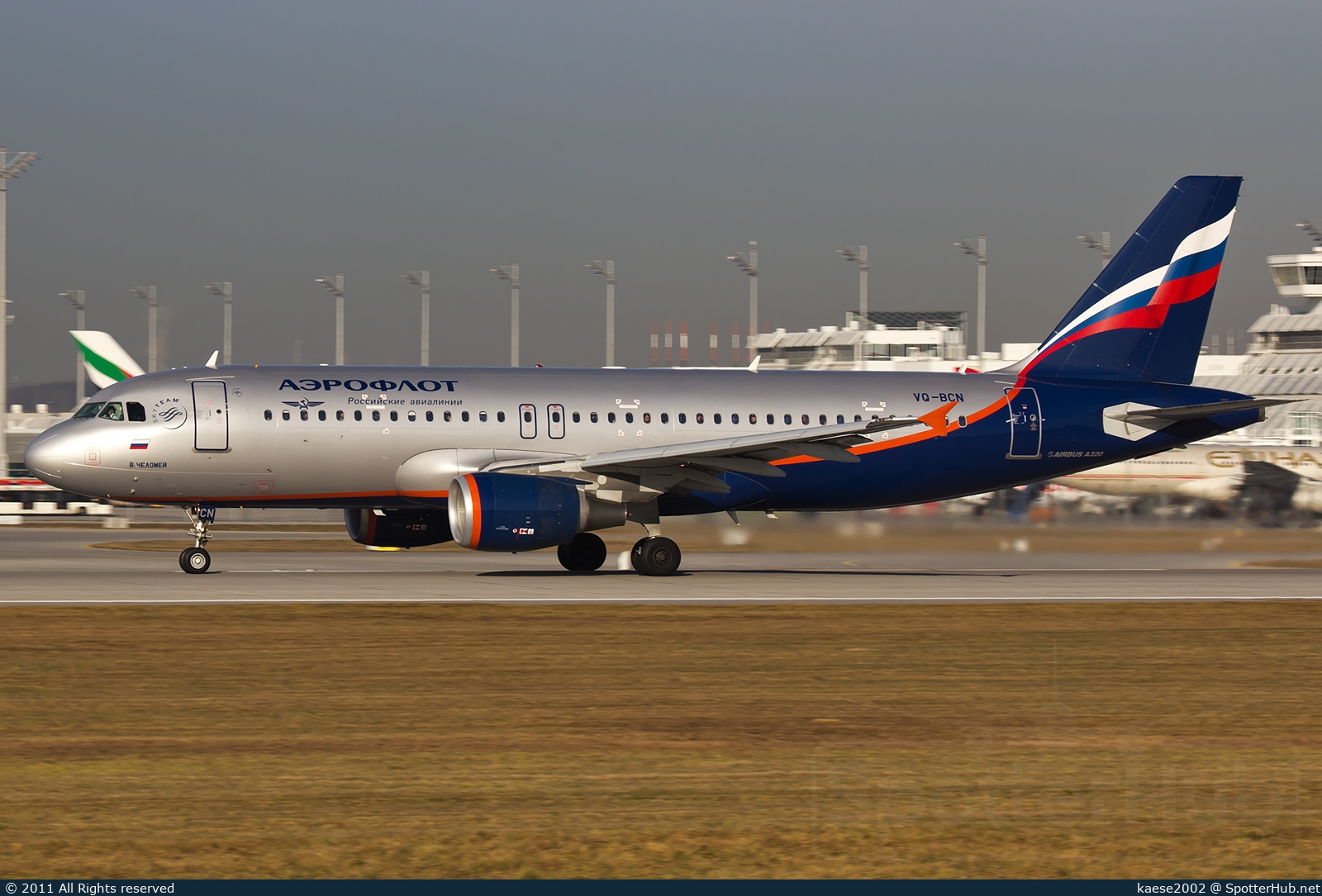 Photo of VQ-BCN - Airbus A320-214 operated by Aeroflot