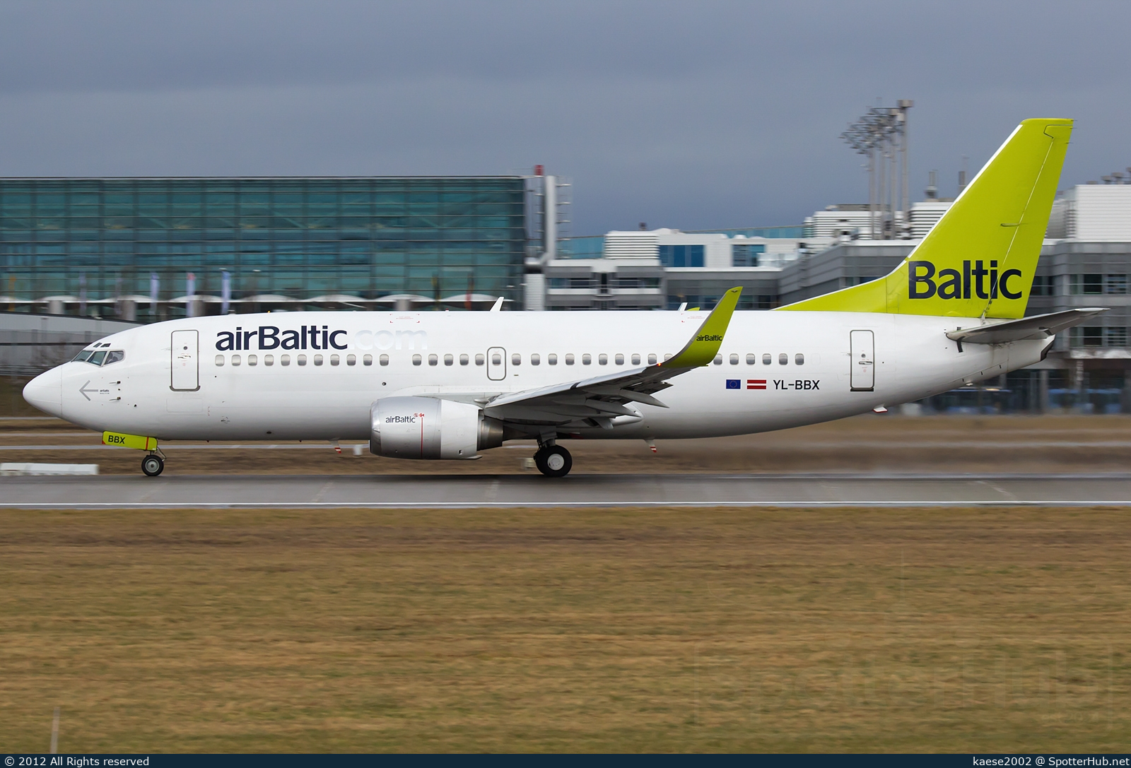 Photo of YL-BBX - Boeing 737-36Q operated by airBaltic