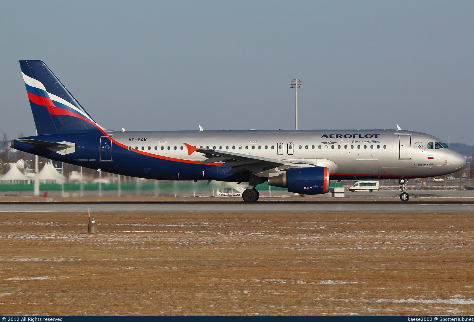 Photo of VP-BQW - Airbus A320-214 operated by Aeroflot