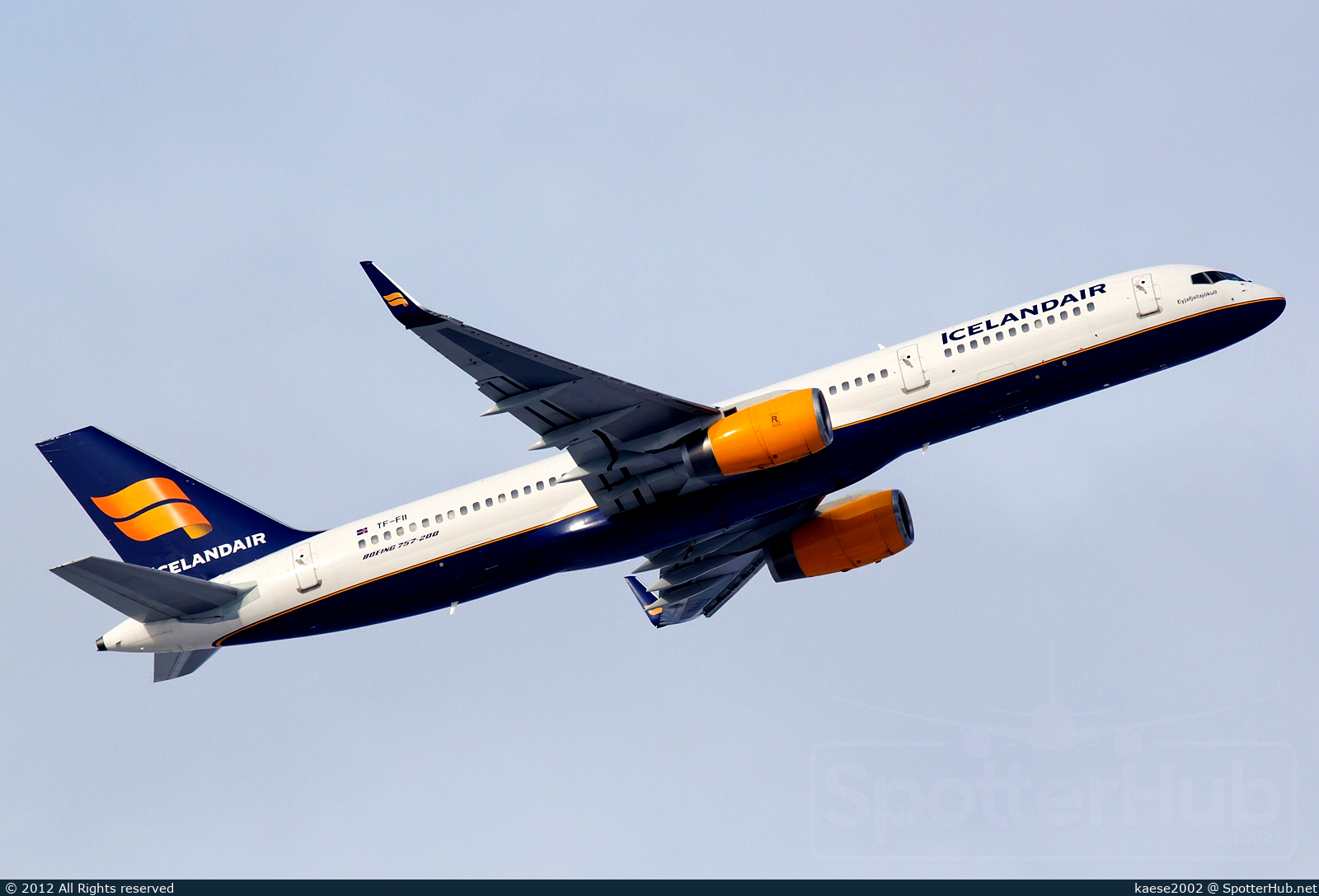 Photo of TF-FII - Boeing 757-208 operated by Icelandair