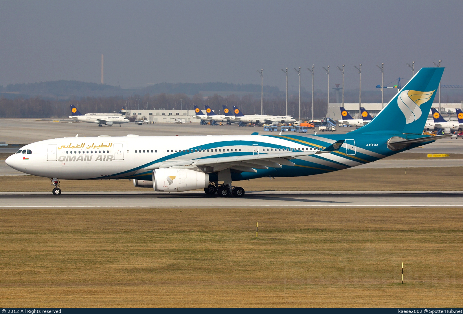 Photo of A4O-DA - Airbus A330-243 operated by Oman Air