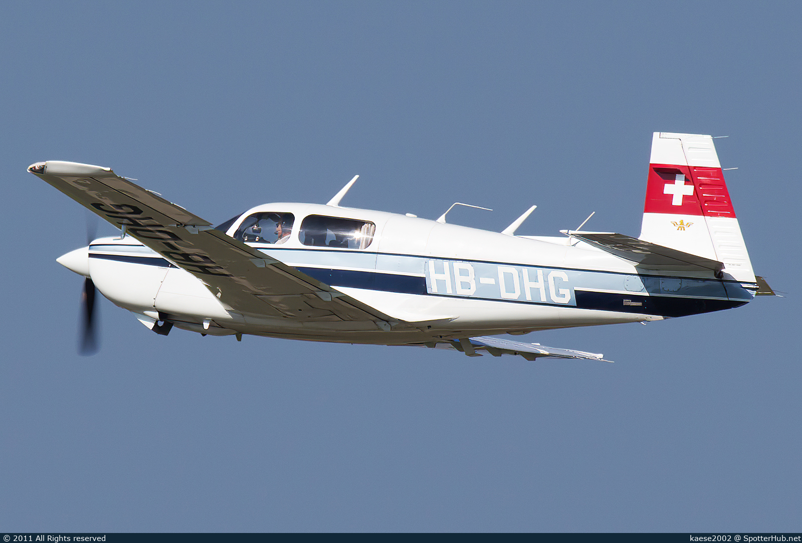 Photo of HB-DHG - Mooney M20K 252 TSE operated by Private