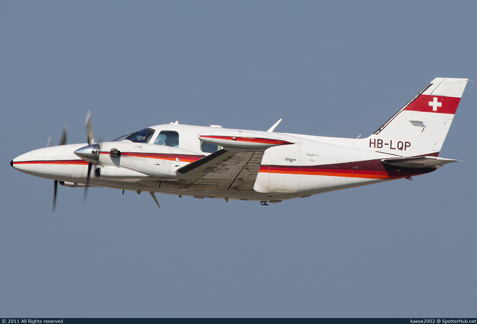 Photo of HB-LQP - Piper PA-31T1 Cheyenne I operated by Private