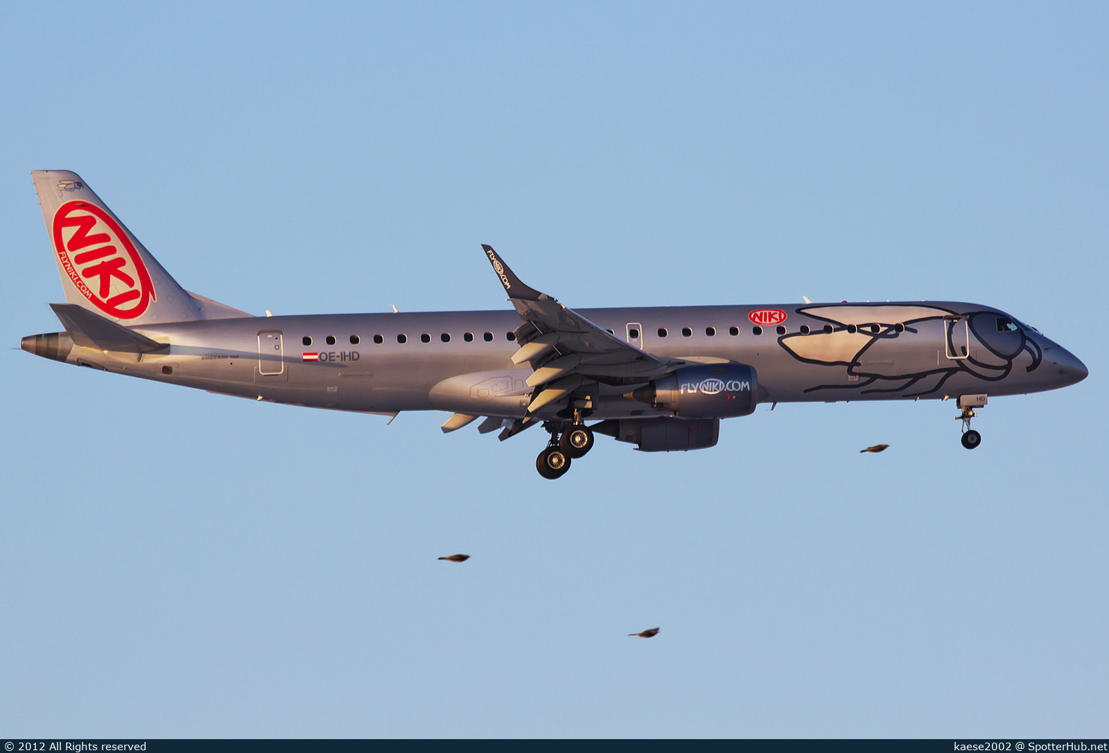Photo of OE-IHD - Embraer ERJ-190LR operated by Niki