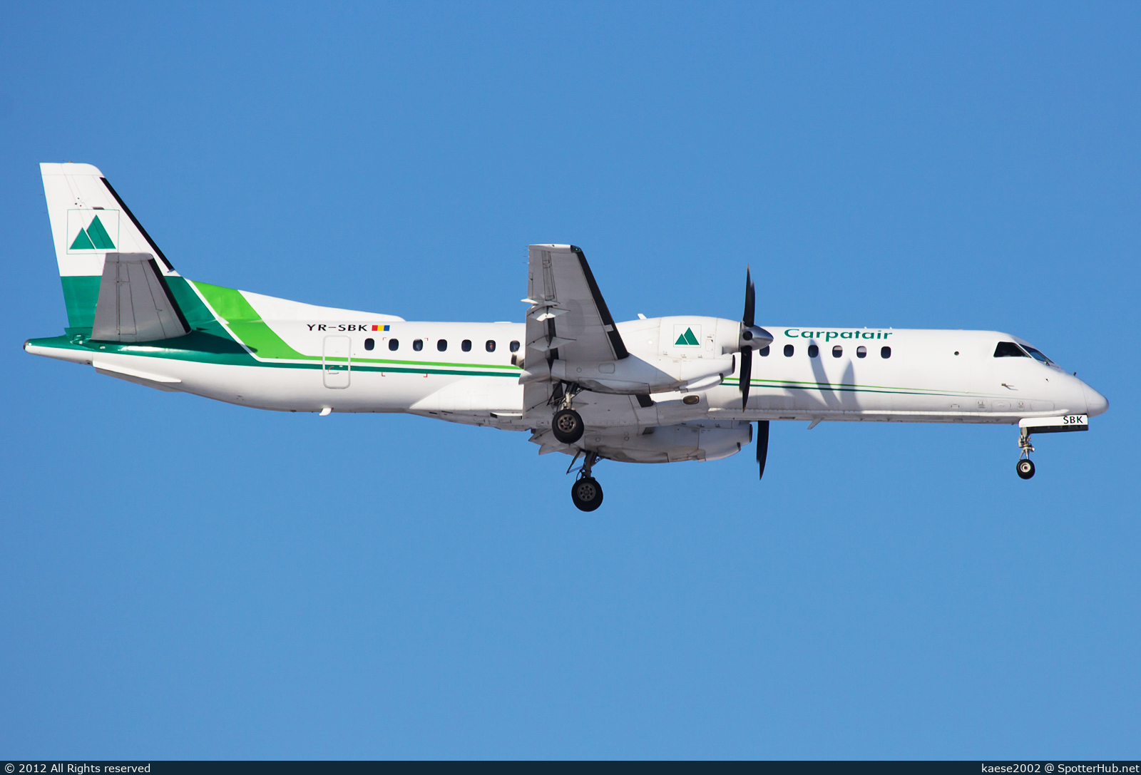 Photo of YR-SBK - Saab 2000 operated by Carpatair