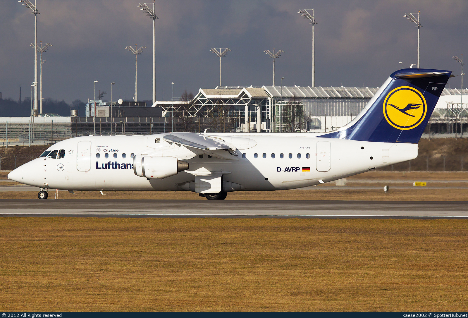 Photo of D-AVRP - British Aerospace Avro RJ85 operated by Lufthansa CityLine