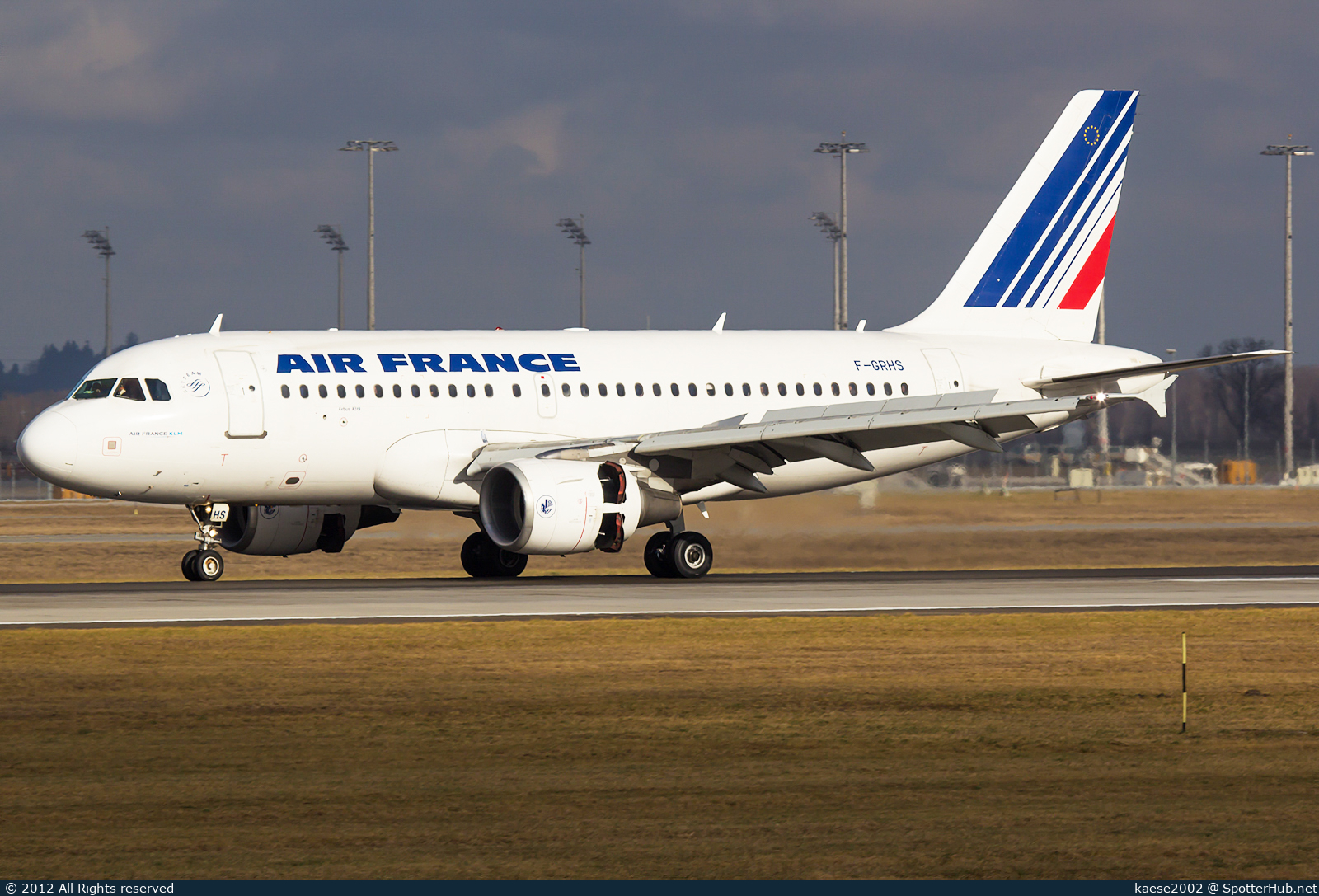 Photo of F-GRHS - Airbus A319-111 operated by Air France