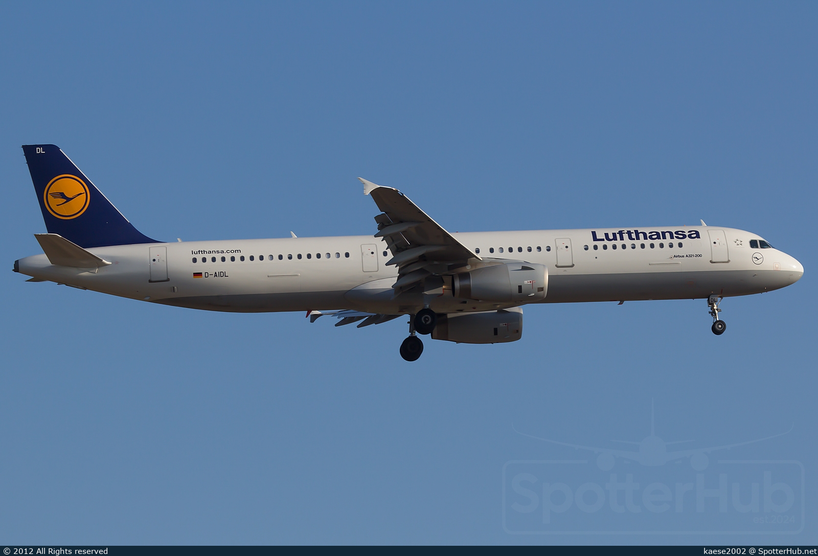 Photo of D-AIDL - Airbus A321-231 operated by Lufthansa
