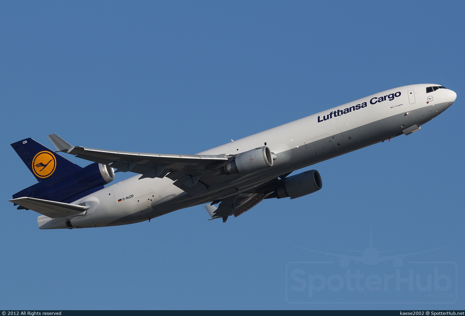 Photo of D-ALCD - McDonnell Douglas MD-11(F) operated by Lufthansa Cargo