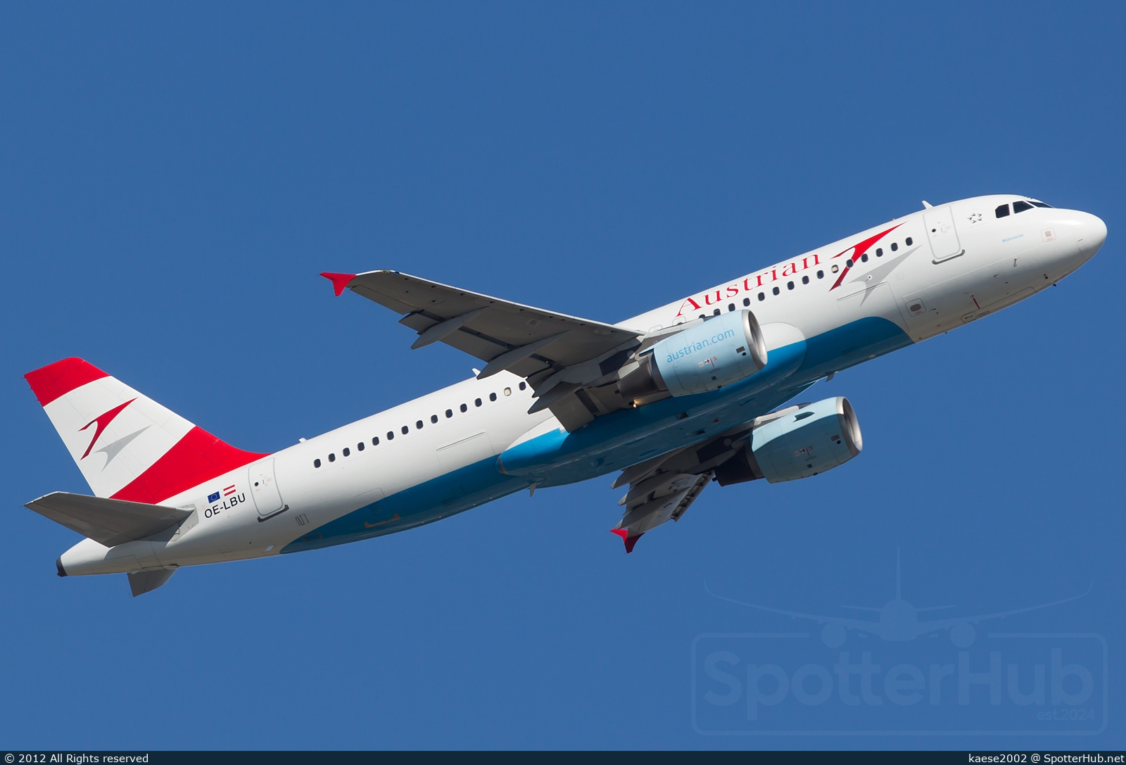 Photo of OE-LBU - Airbus A320-214 operated by Austrian Airlines