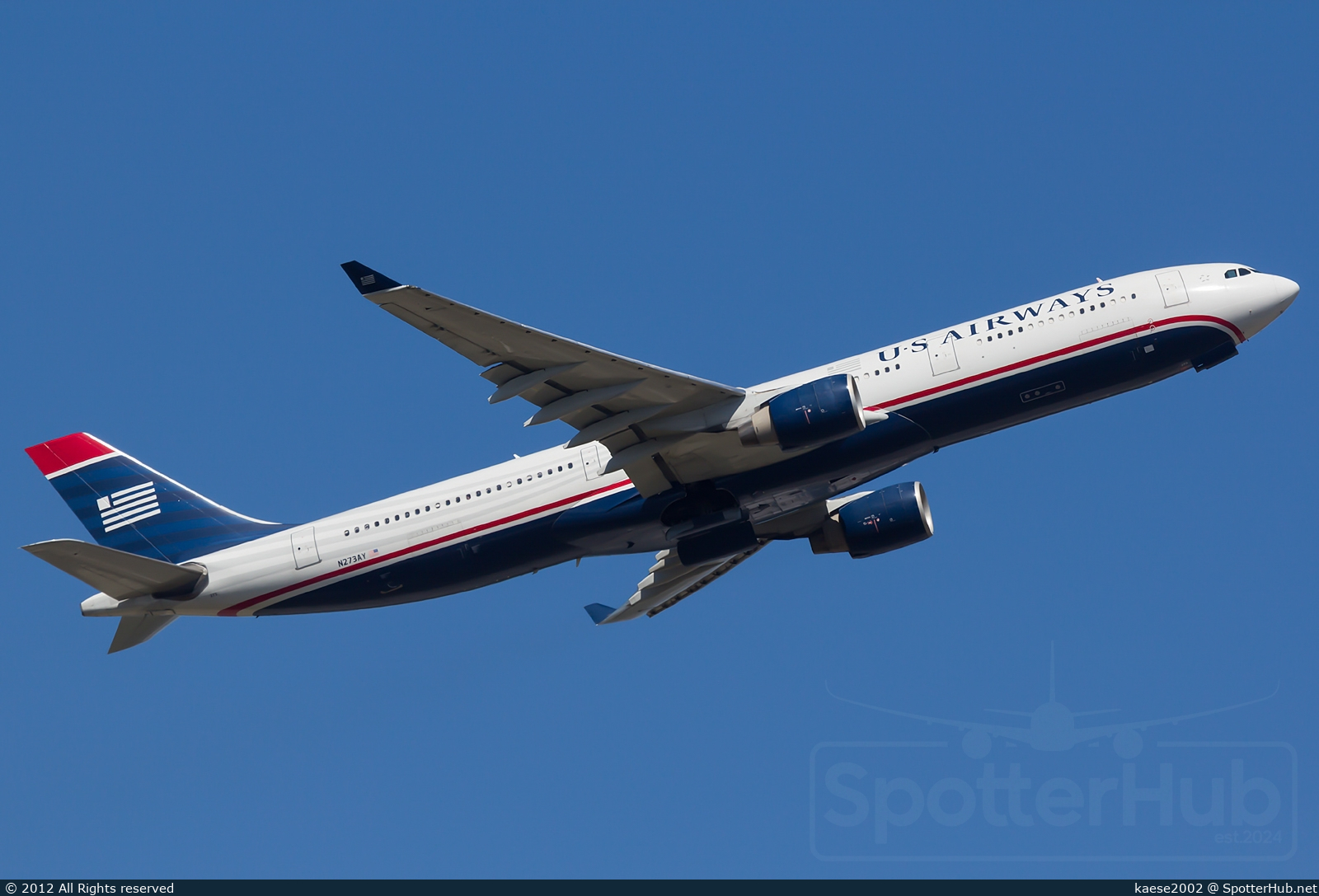 Photo of N273AY - Airbus A330-323 operated by US Airways