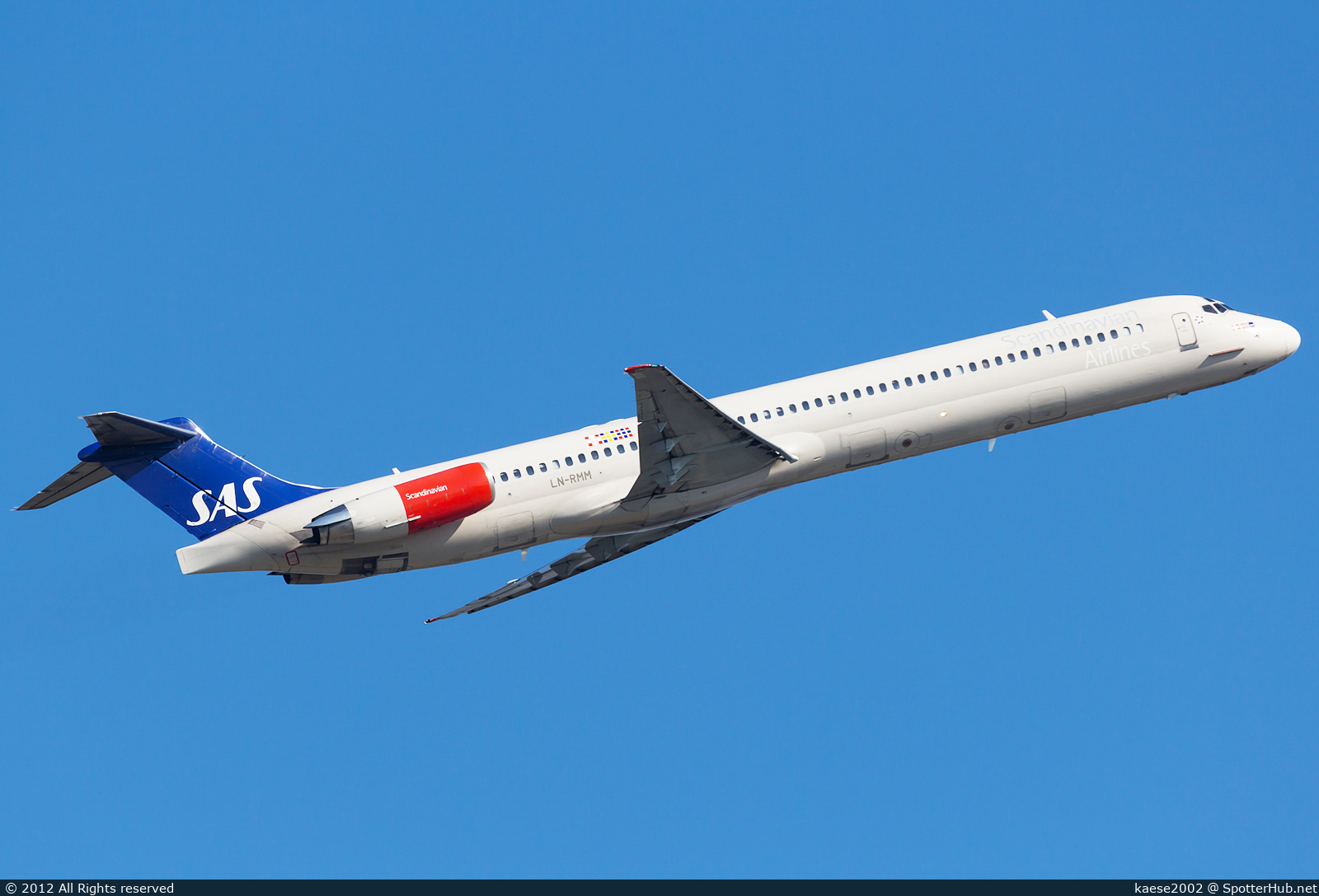Photo of LN-RMM - McDonnell Douglas MD-82 operated by SAS Scandinavian Airlines