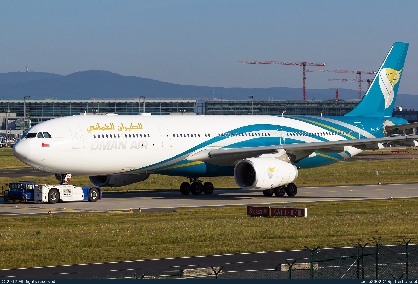Photo of A4O-DD - Airbus A330-343 operated by Oman Air