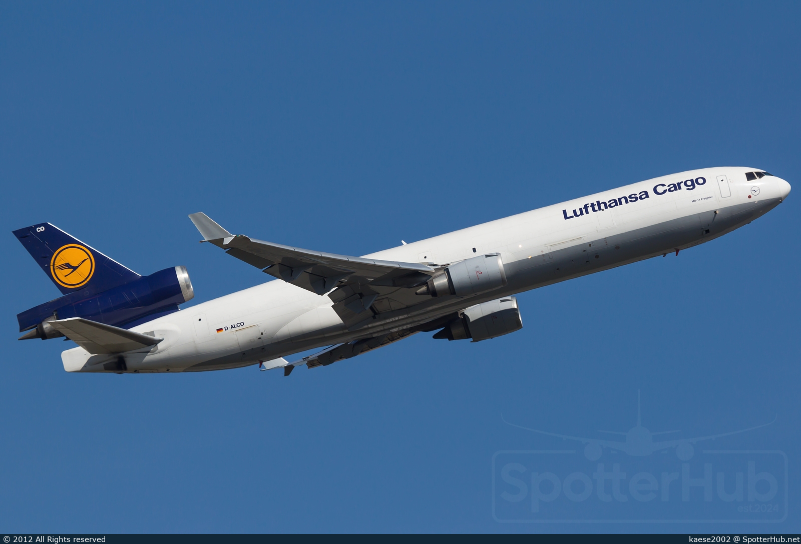 Photo of D-ALCO - McDonnell Douglas MD-11(F) operated by Lufthansa Cargo