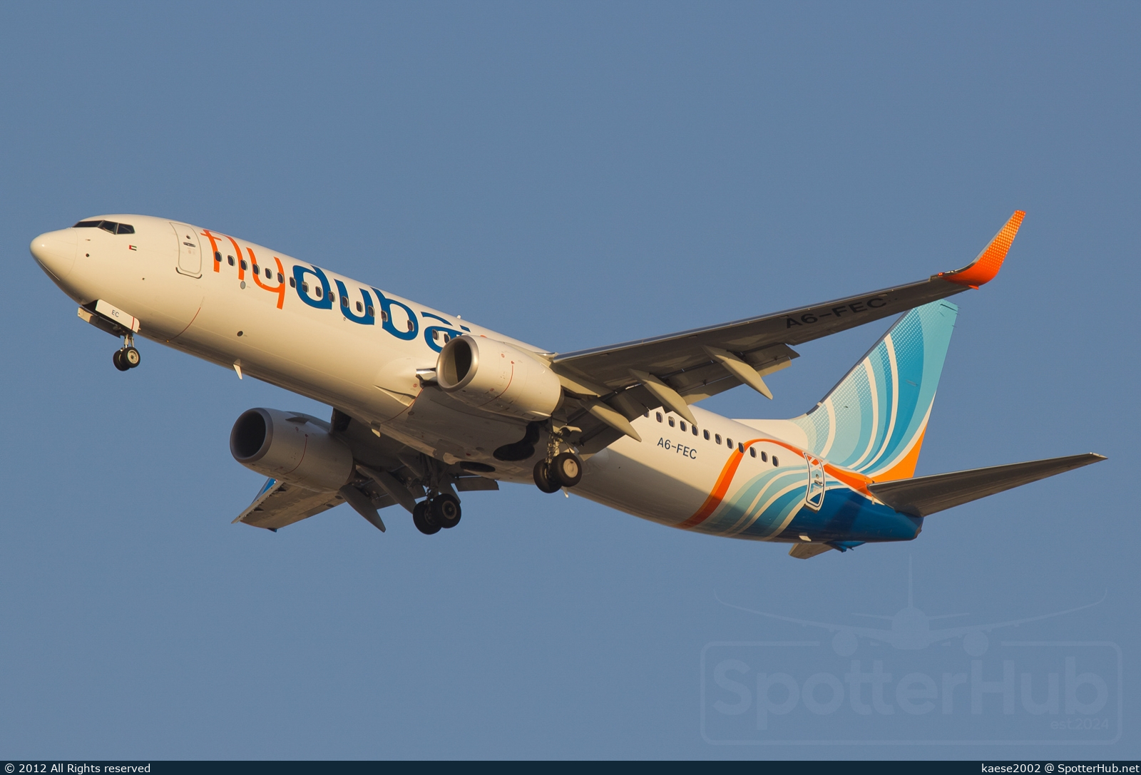 Photo of A6-FEC - Boeing 737-8KN operated by flydubai