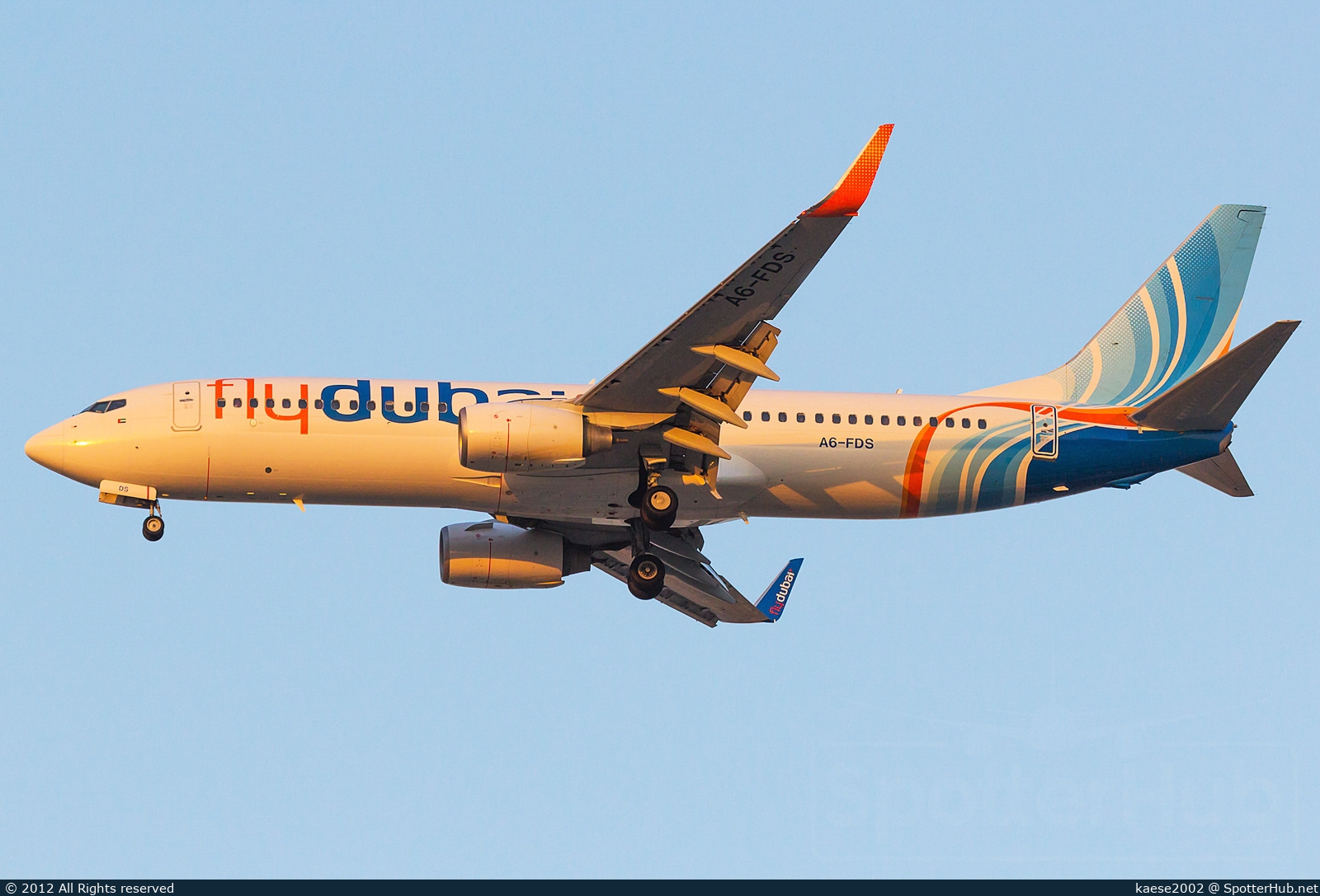 Photo of A6-FDS - Boeing 737-8KN operated by flydubai