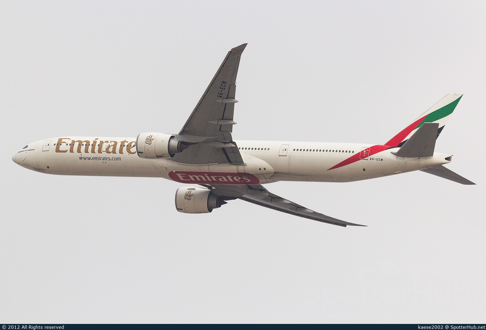 Photo of A6-ECM - Boeing 777-36N(ER) operated by Emirates