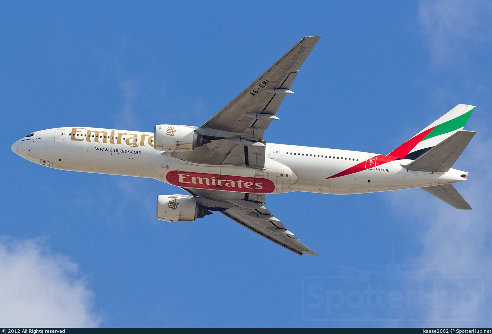 Photo of A6-EMI - Boeing 777-21H(ER) operated by Emirates