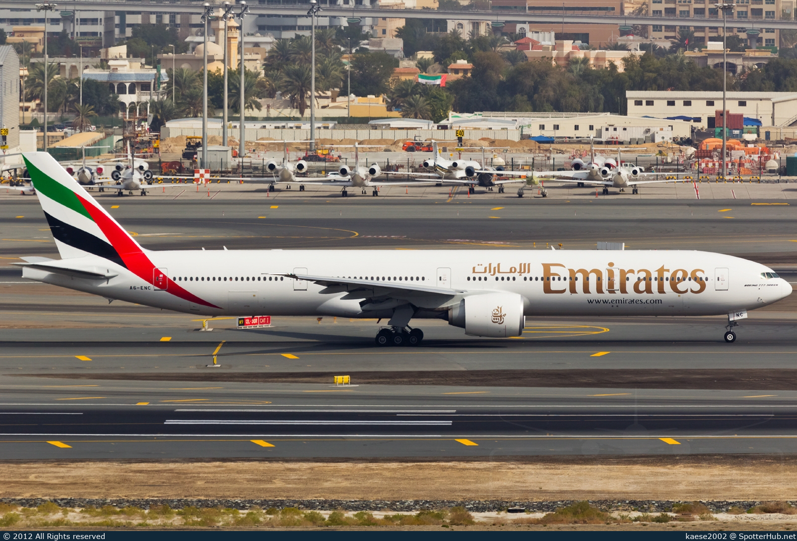 Photo of A6-ENC - Boeing 777-31H(ER) operated by Emirates