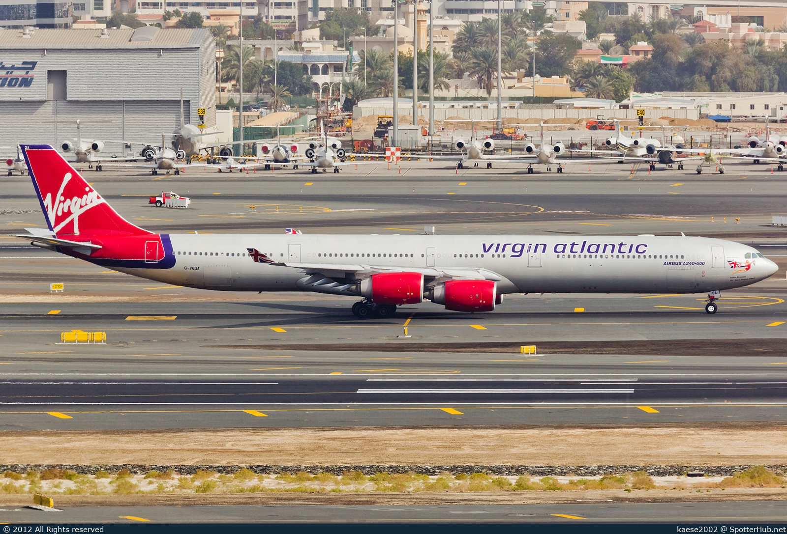 Photo of G-VGOA - Airbus A340-642 operated by Virgin Atlantic Airways