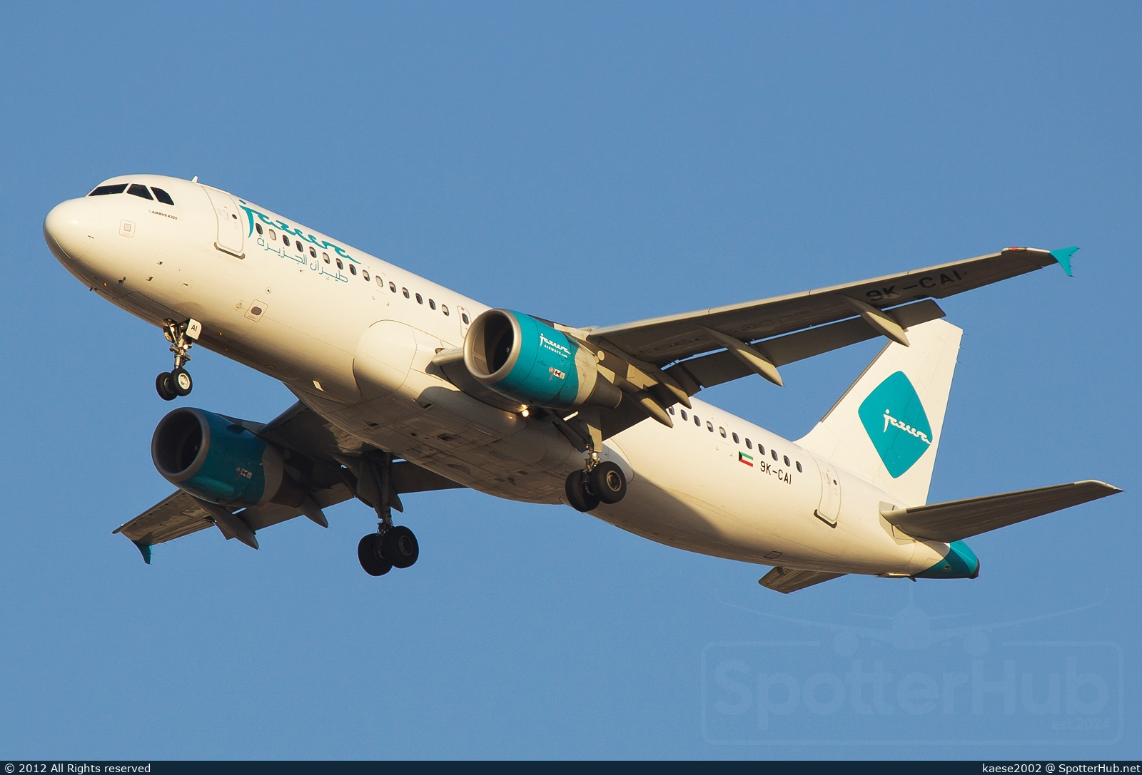 Photo of 9K-CAI - Airbus A320-214 operated by Jazeera Airways
