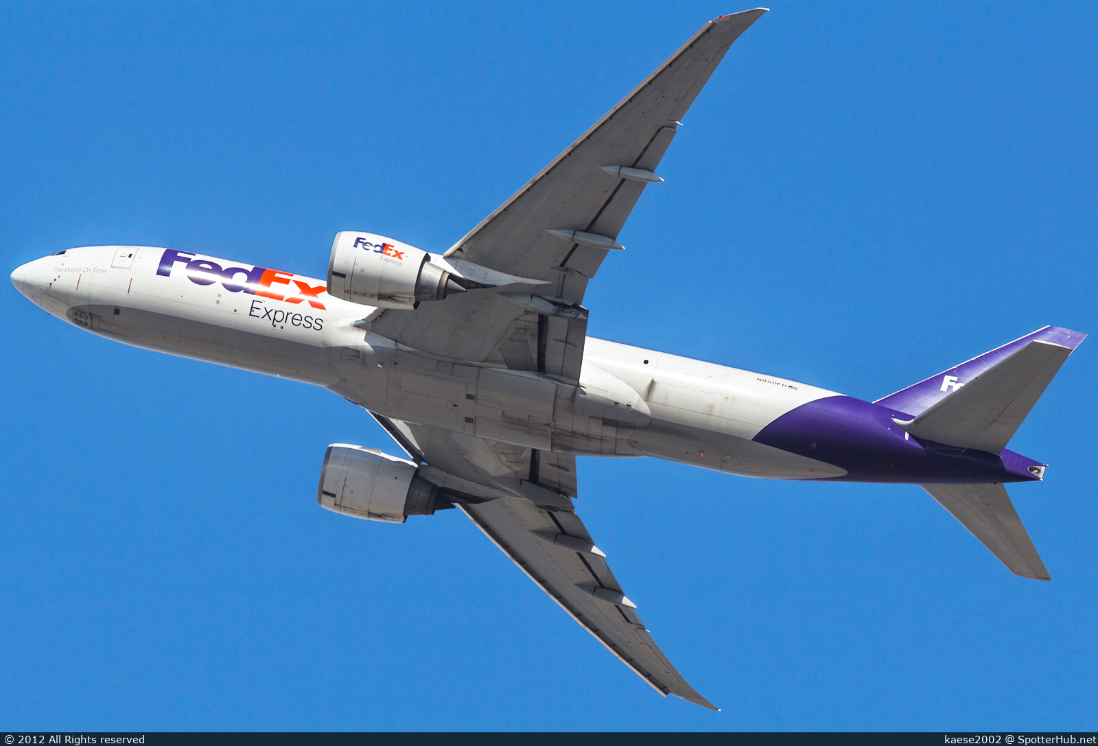 Photo of N850FD - Boeing 777-FS2 operated by FedEx