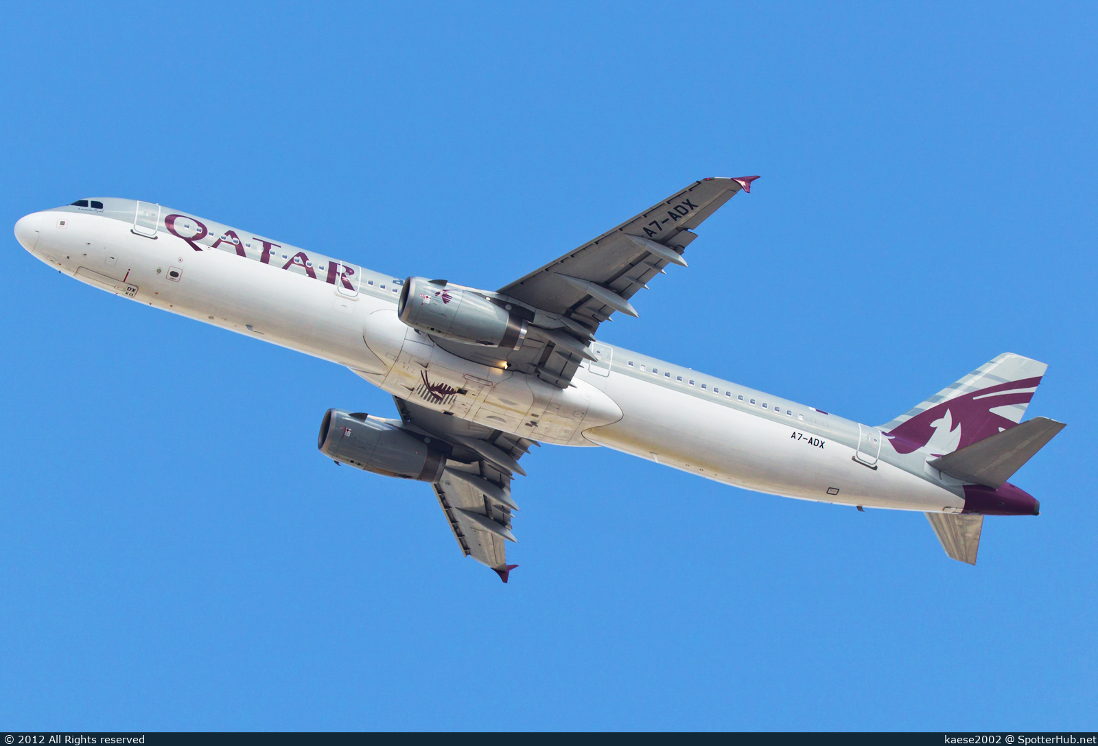 Photo of A7-ADX - Airbus A321-231 operated by Qatar Airways