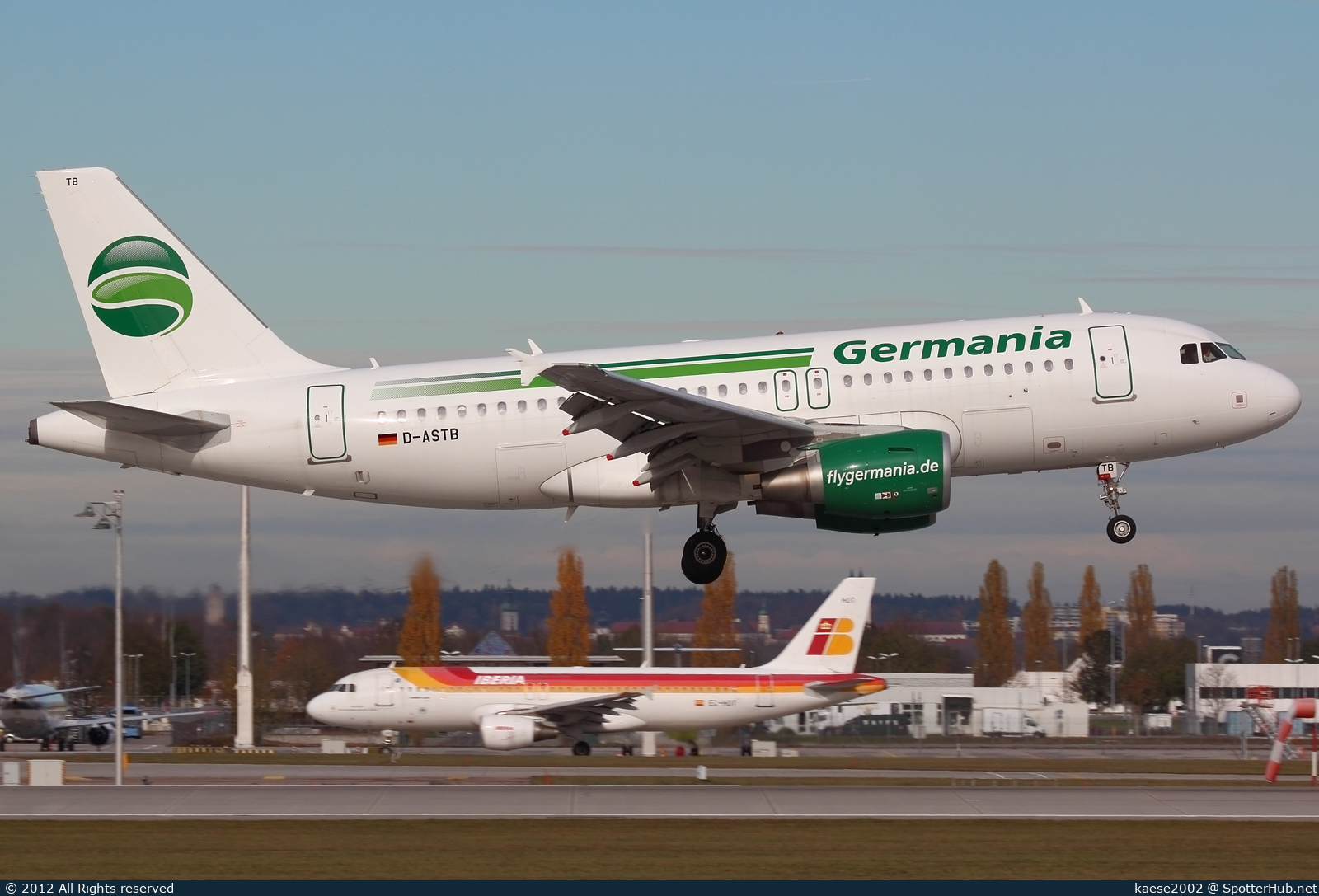 Photo of D-ASTB - Airbus A319-112 operated by Germania