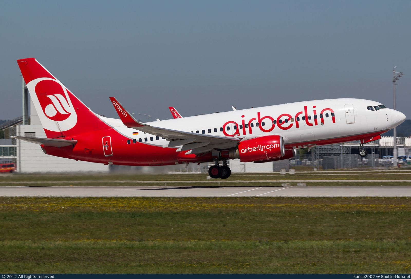 Photo of D-ABBT - Boeing 737-76N operated by Air Berlin