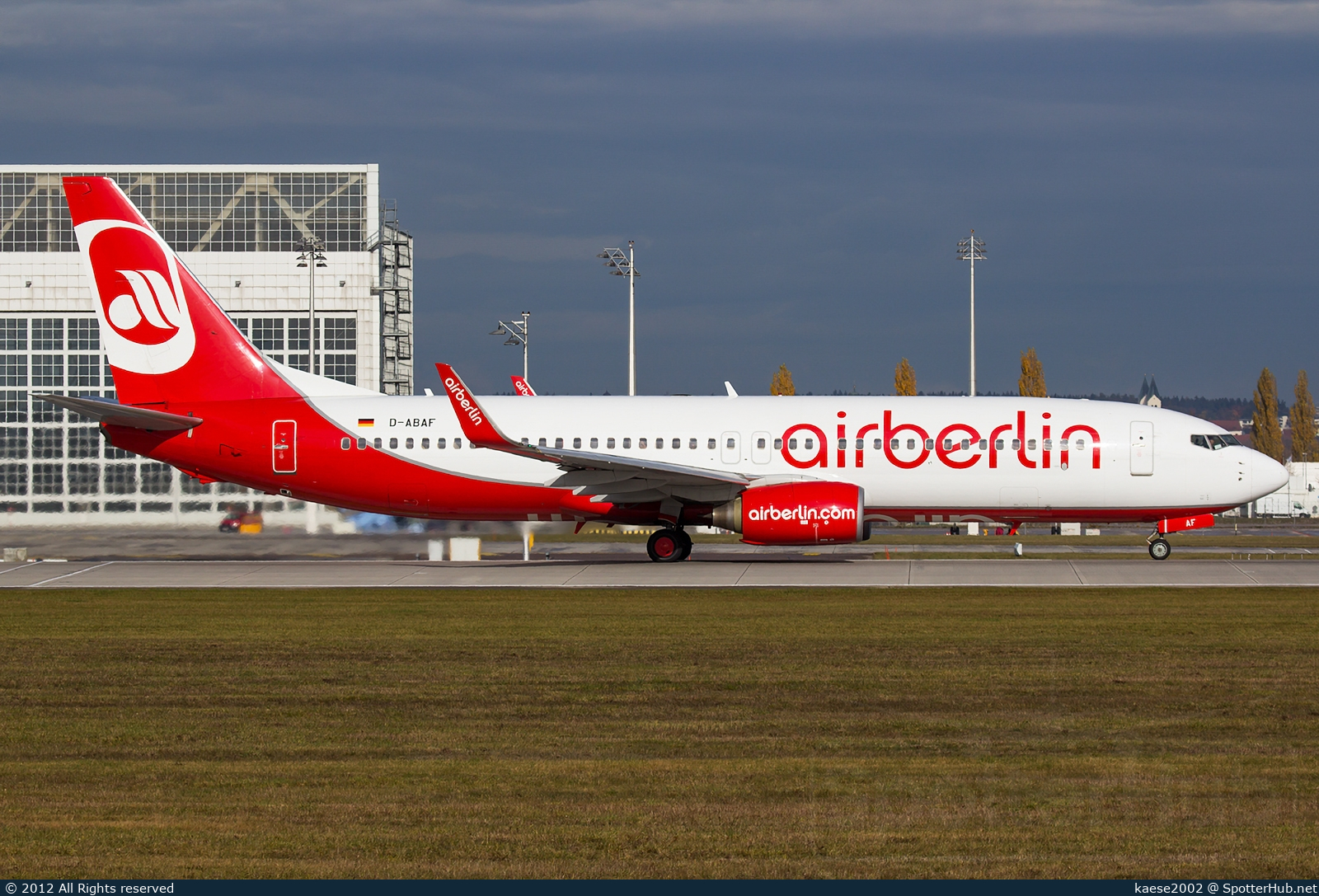 Photo of D-ABAF - Boeing 737-86J operated by Air Berlin