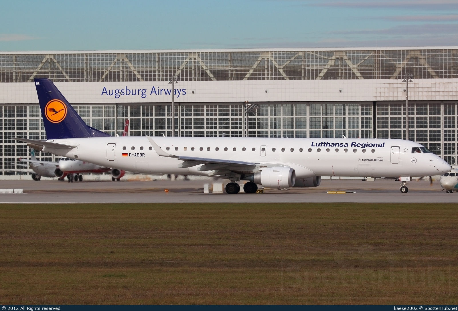 Photo of D-AEBR - Embraer ERJ-195LR operated by Lufthansa CityLine