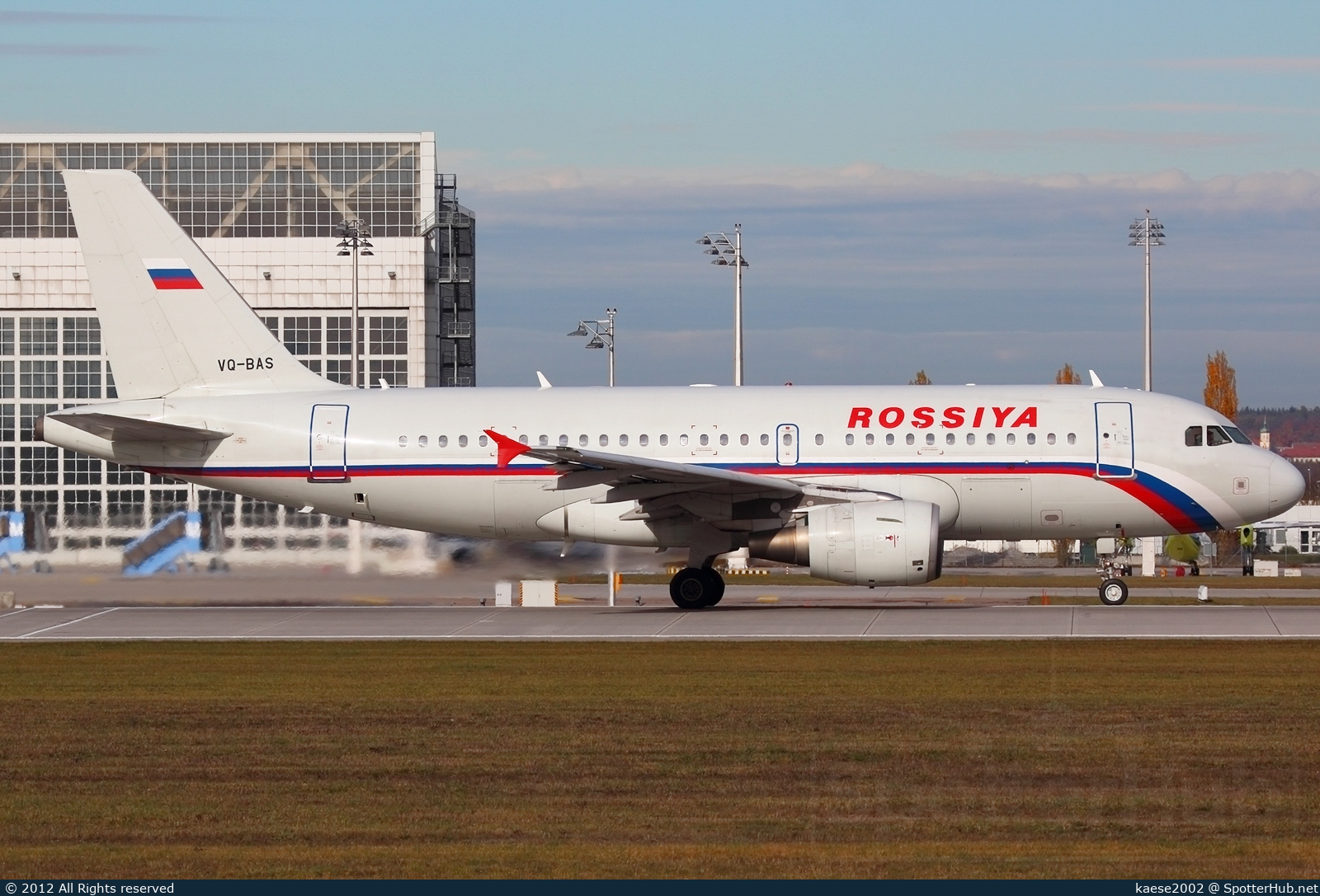 Photo of VQ-BAS - Airbus A319-111 operated by Rossiya Airlines