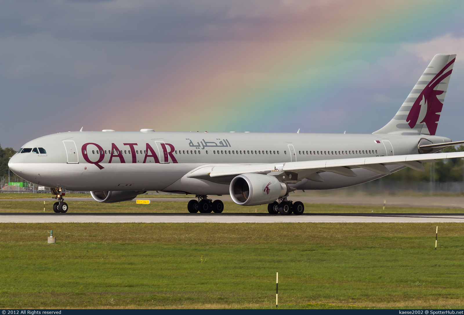 Photo of A7-AEB - Airbus A330-302 operated by Qatar Airways