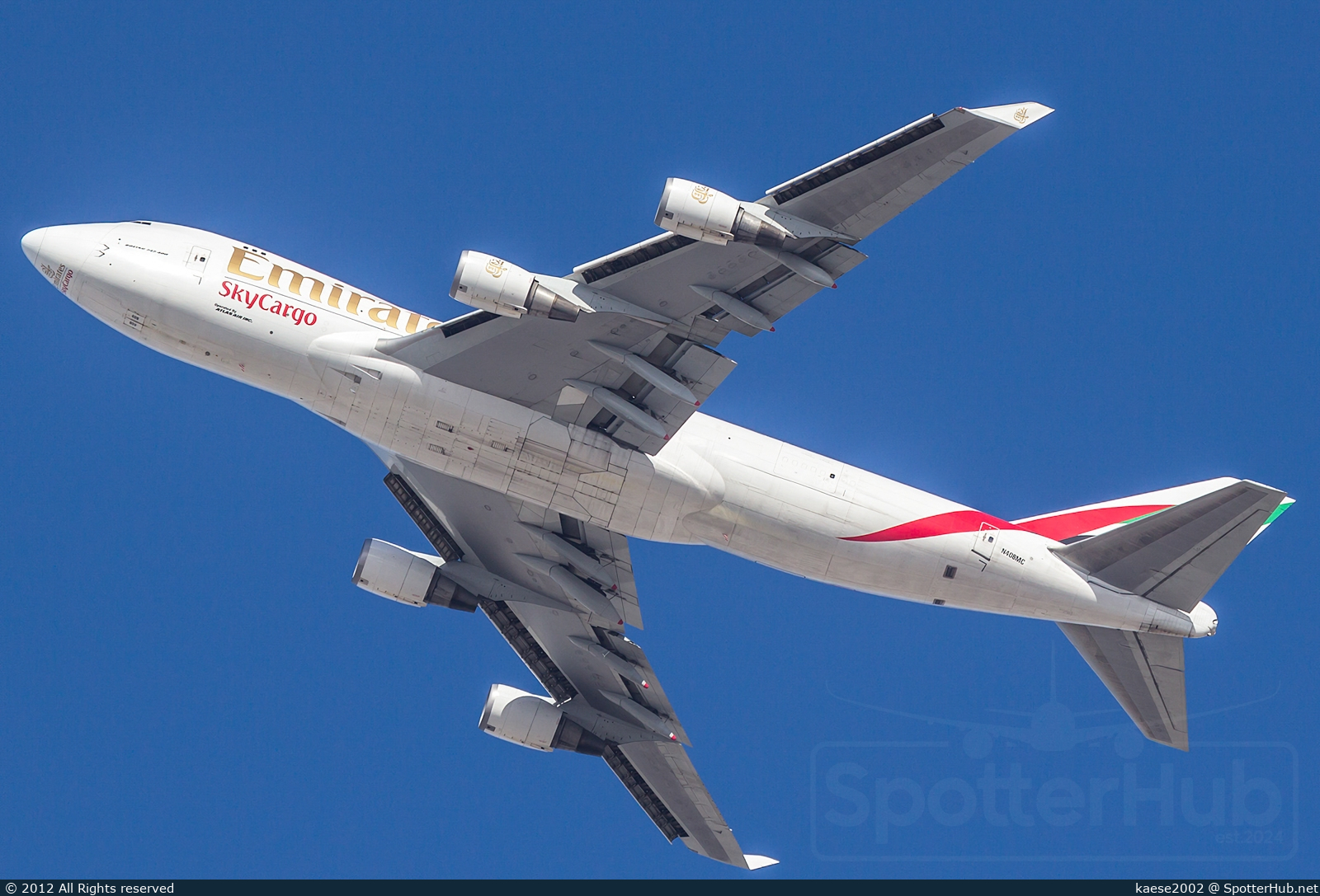 Photo of N408MC - Boeing 747-47UF operated by Emirates SkyCargo (opb Atlas Air)