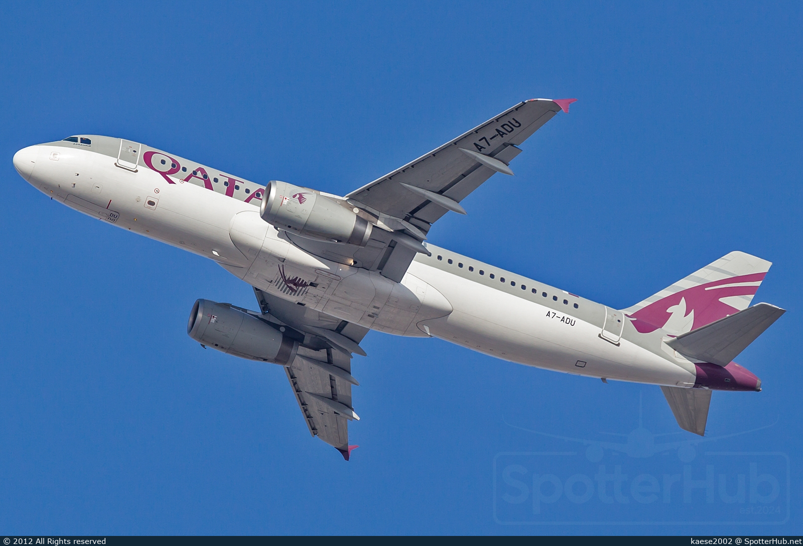Photo of A7-ADU - Airbus A320-232 operated by Qatar Airways