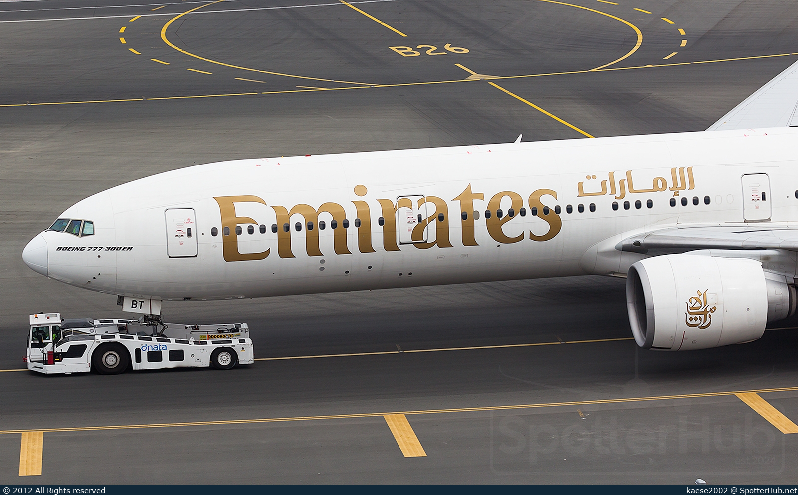 Photo of A6-EBT - Boeing 777-31H(ER) operated by Emirates