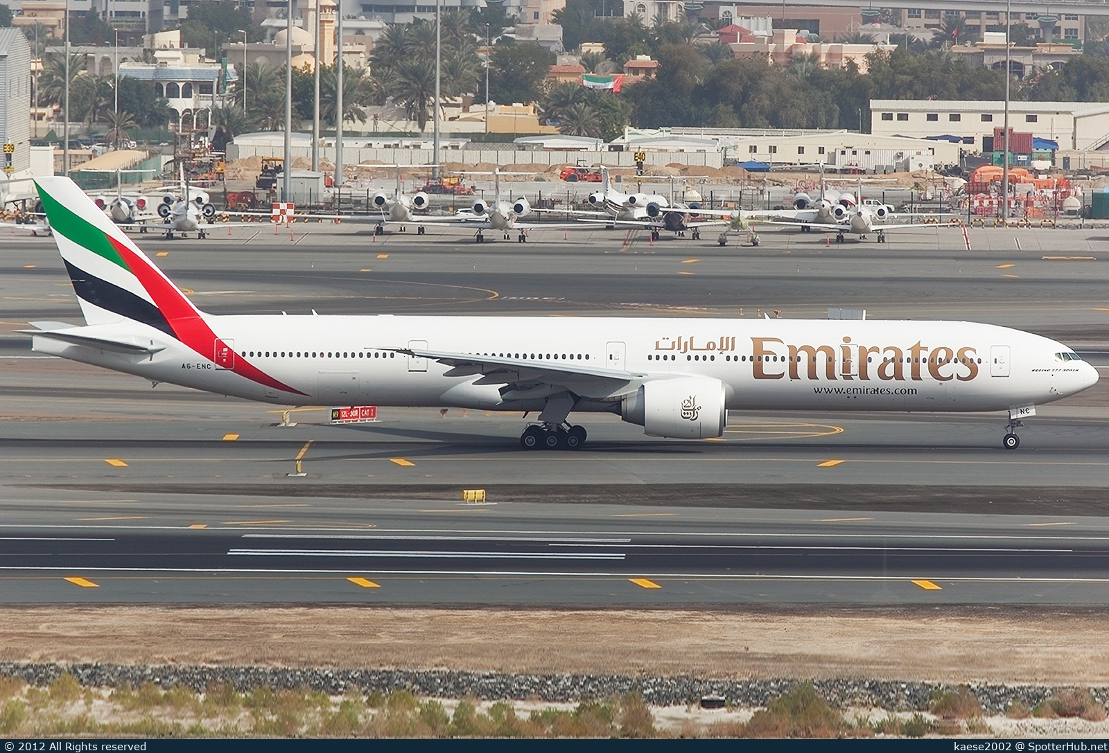 Photo of A6-ENC - Boeing 777-31H(ER) operated by Emirates