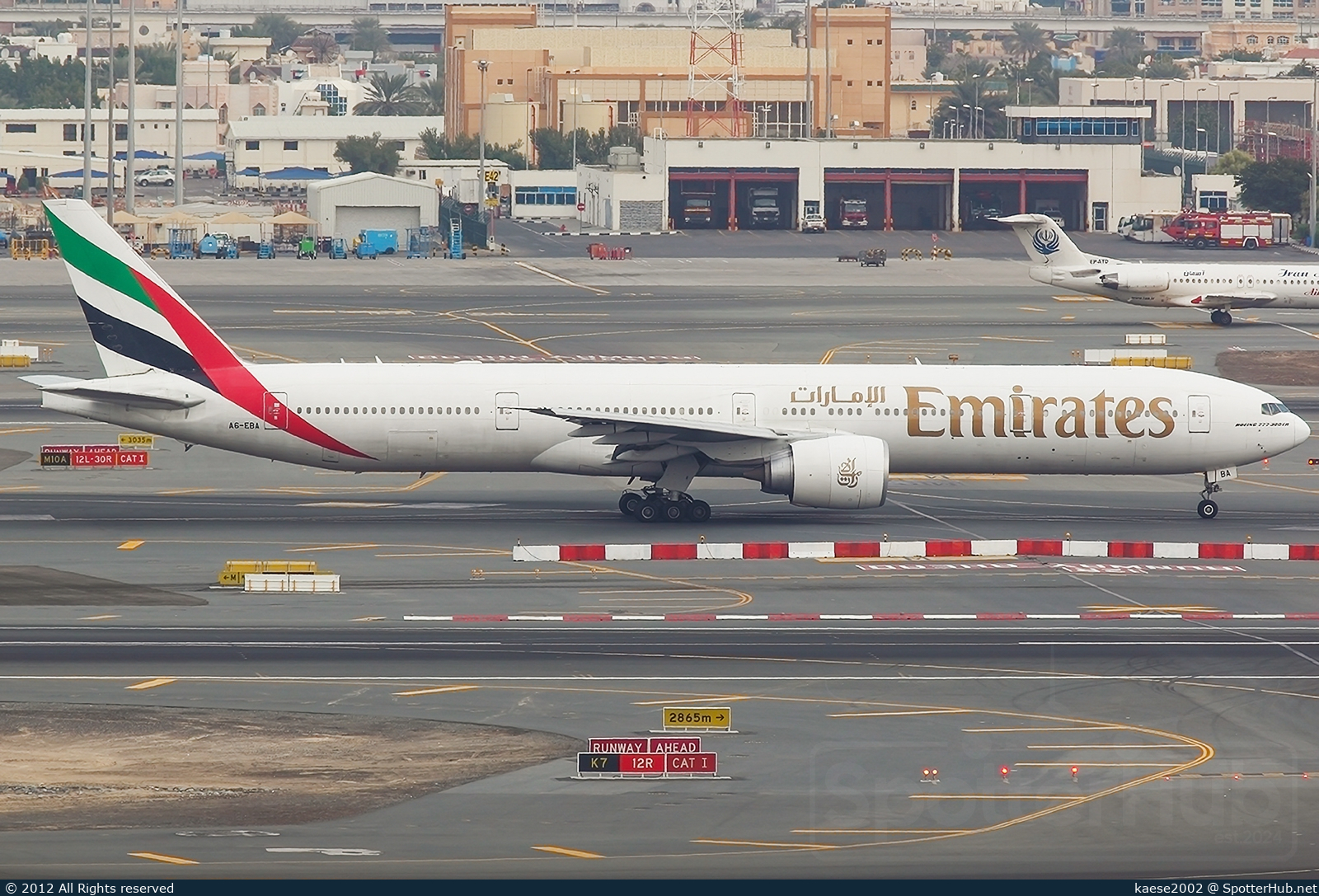 Photo of A6-EBA - Boeing 777-31H(ER) operated by Emirates