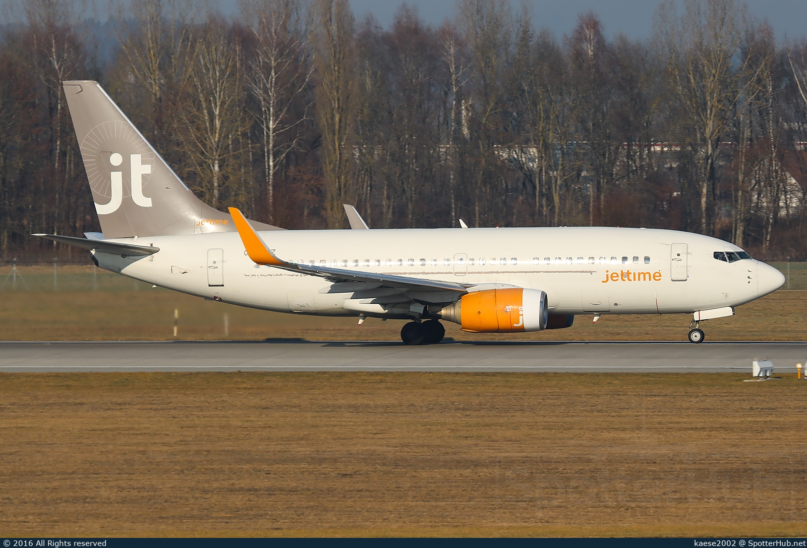 Photo of OH-JTZ - Boeing 737-73S operated by Jettime Finland