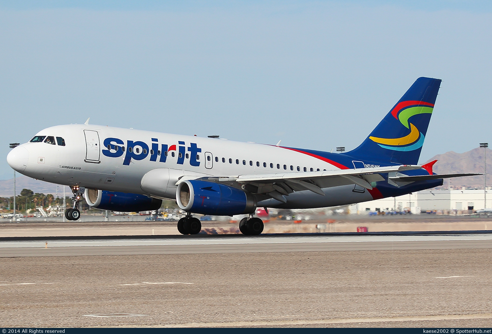 Photo of N515NK - Airbus A319-132 operated by Spirit Airlines
