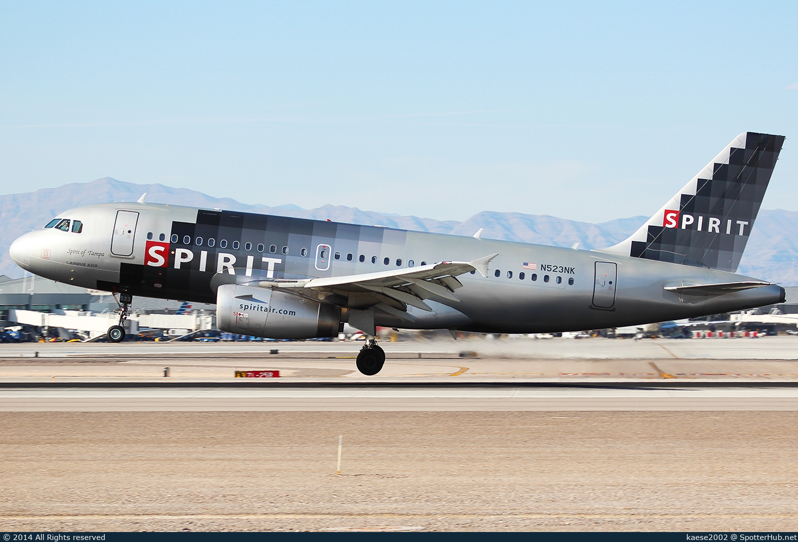 Photo of N523NK - Airbus A319-132 operated by Spirit Airlines