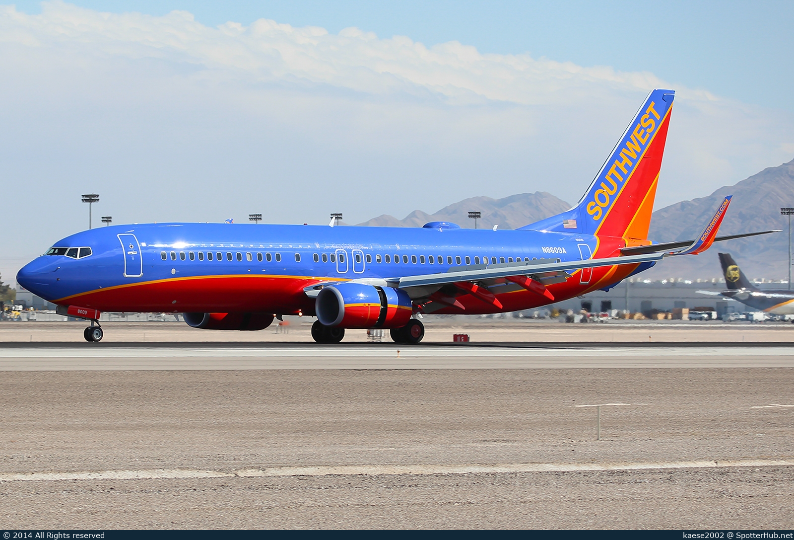 Photo of N8609A - Boeing 737-8H4 operated by Southwest Airlines