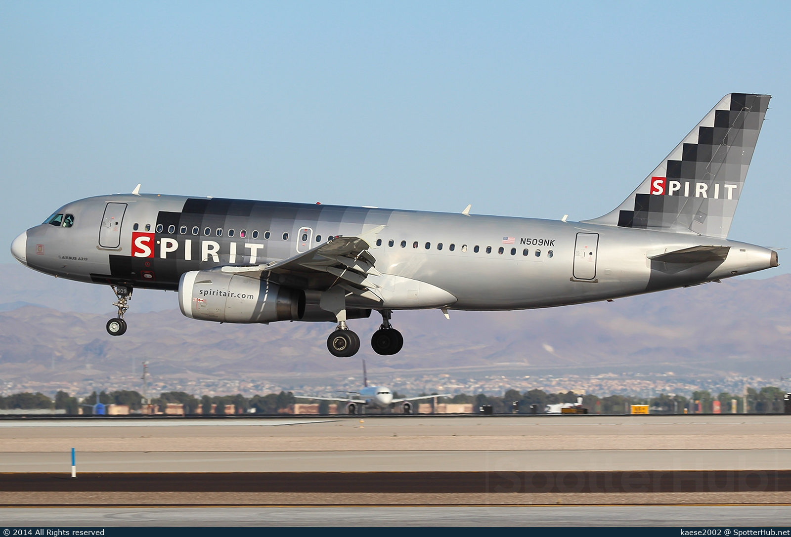 Photo of N509NK - Airbus A319-132 operated by Spirit Airlines