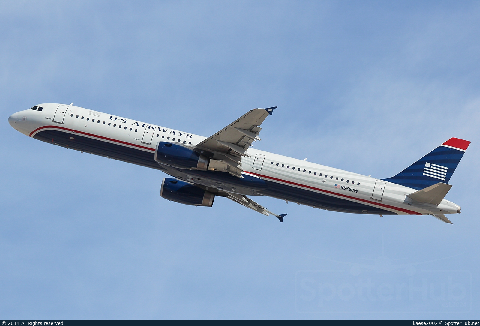 Photo of N556UW - Airbus A321-231 operated by US Airways