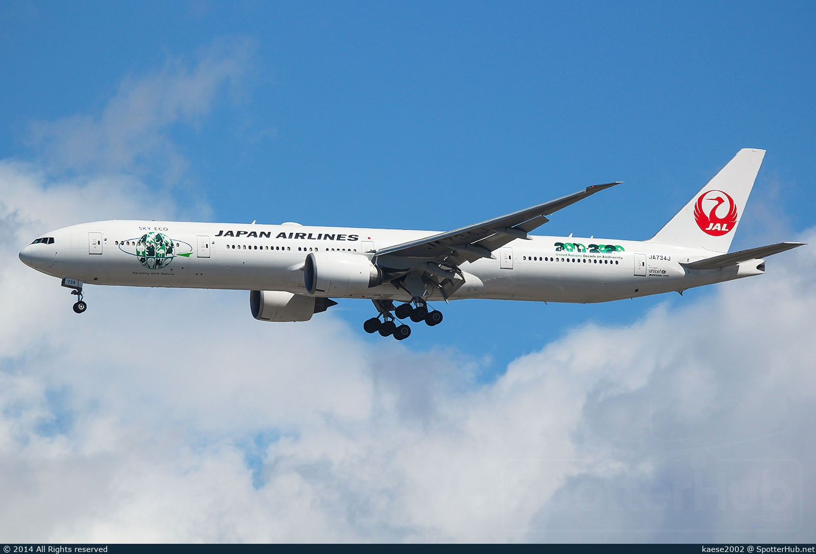 Photo of JA734J - Boeing 777-346(ER) operated by Japan Airlines