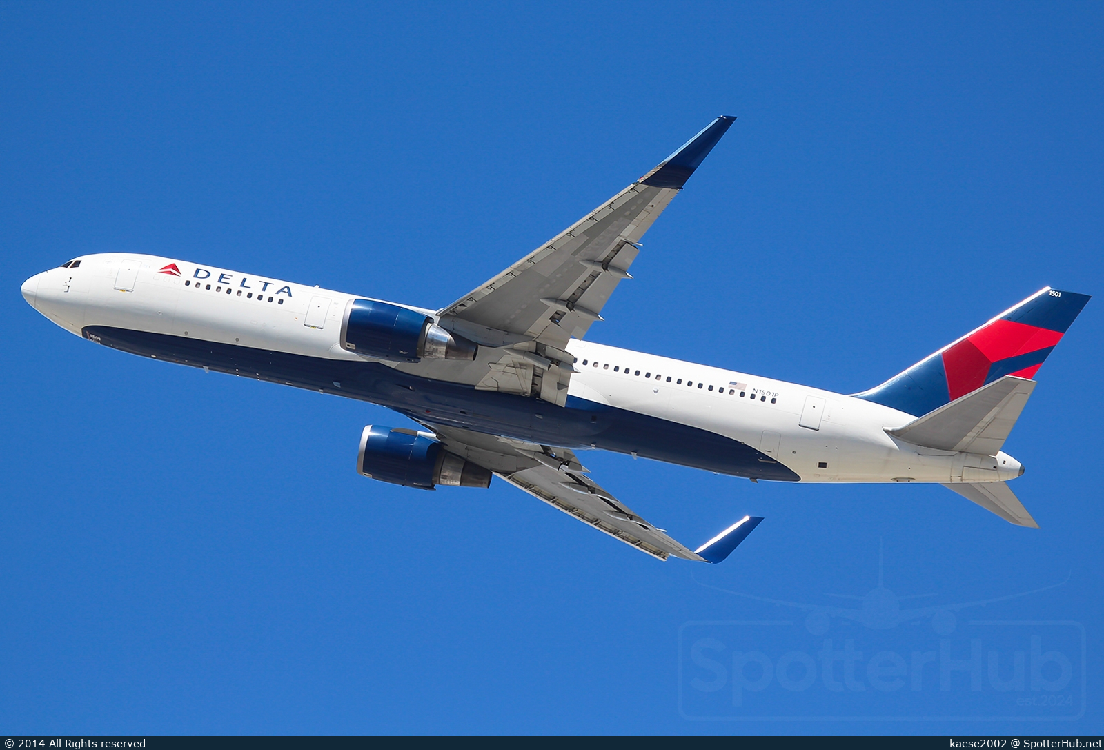 Photo of N1501P - Boeing 767-3P6(ER) operated by Delta Air Lines