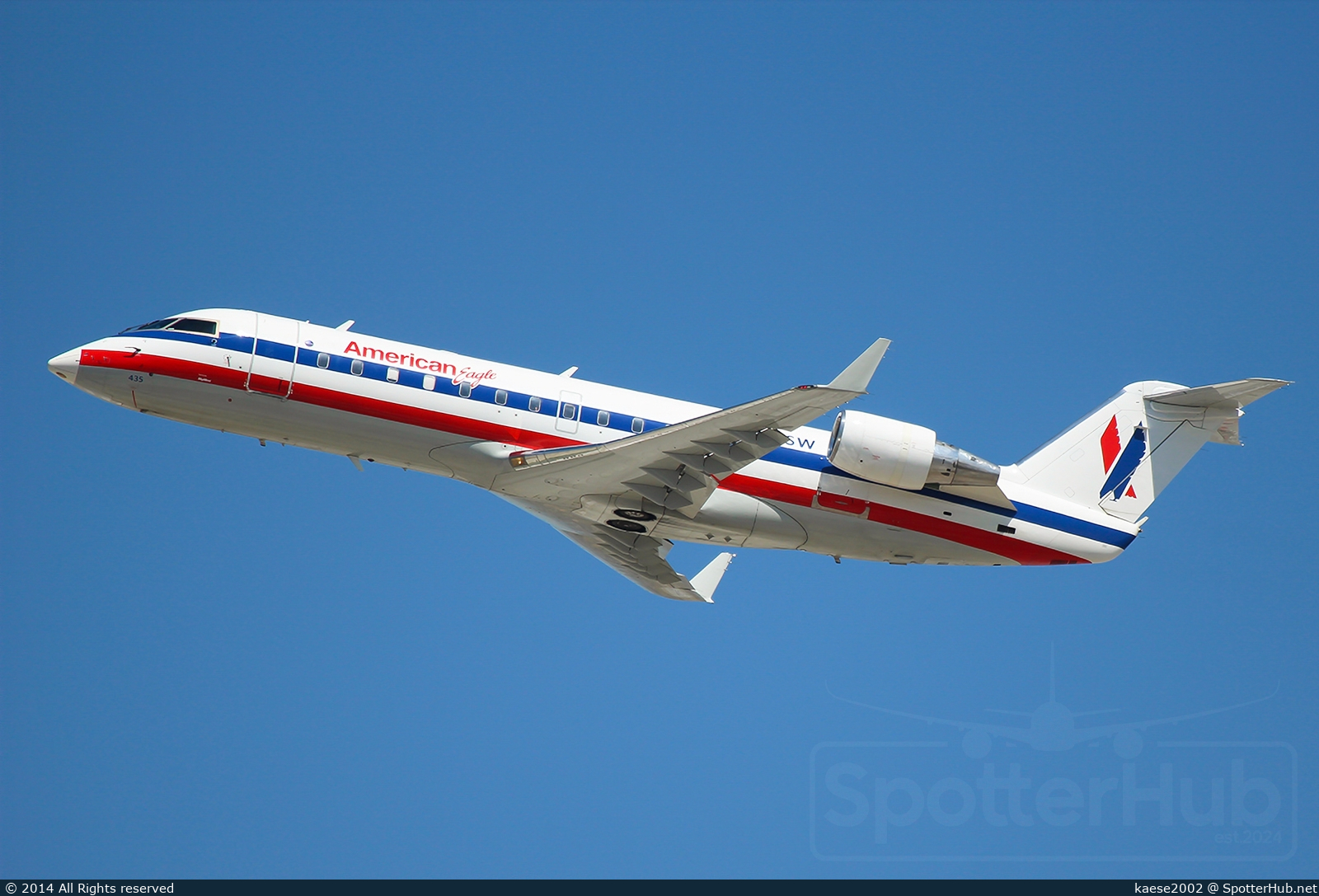 Photo of N435SW - Bombardier CRJ-200LR operated by American Eagle (opb SkyWest Airlines)